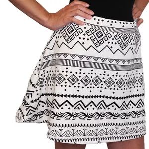 Hot Kiss Tribal Knit Skater Skirt Juniors XL